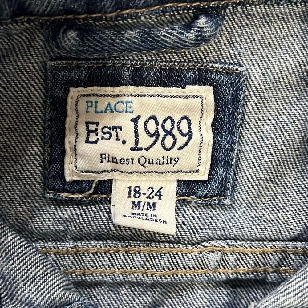 Children’s Place Denim Jacket - Picture 4 of 4
